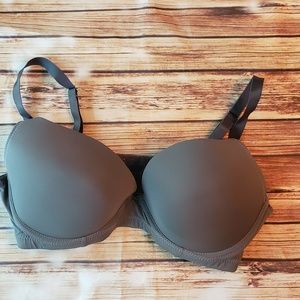 Dark Gray Push Up Bra   36DDD